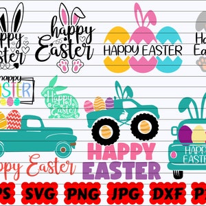 Happy Easter SVG | Happy Easter Cut File | Happy Easter Quote SVG | Happy Easter Saying SVG | Happy Easter Design Svg | Happy Easter Shirt