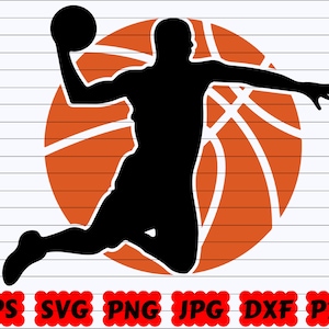 Basketball Player SVG | Player SVG | Basketball Ball SVG | Basketball Design Svg | Basketball Cut File | Basketball Clipart | Basketball Png