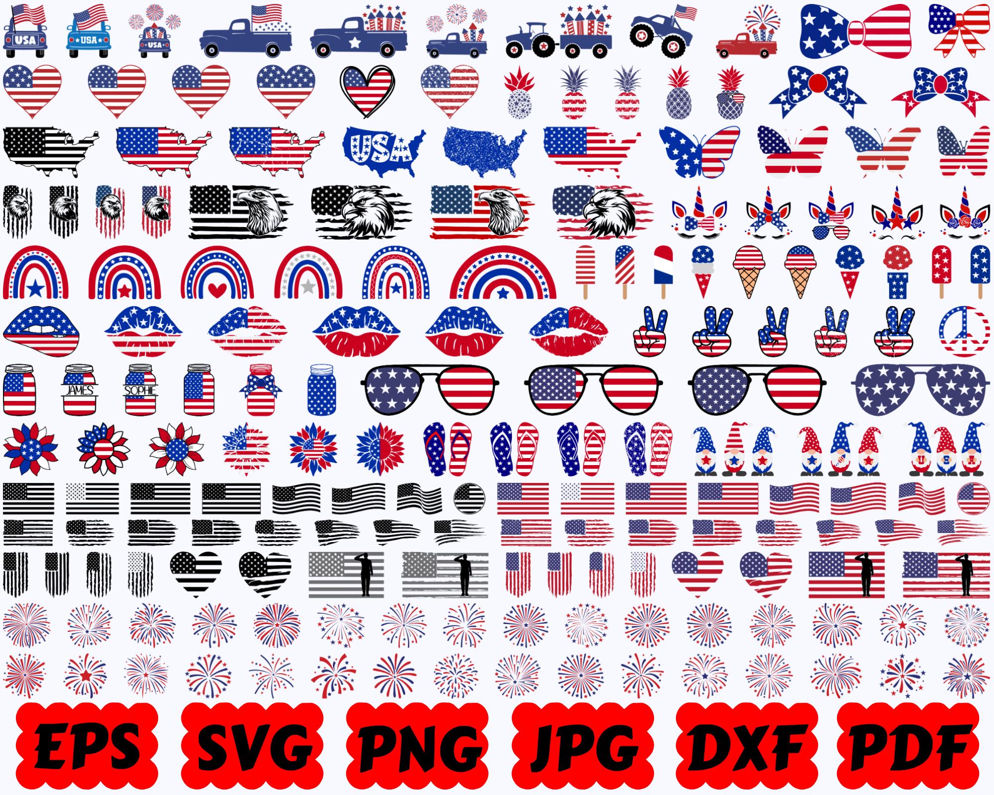 4th of July SVG | America SVG | USA Svg | Independence Day Svg ...