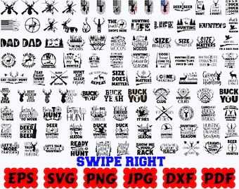 Hunting SVG | Hunting Life SVG | Hunter SVG | Deer Hunting Svg | Hunting Season Svg | Cut File for Cricut & Silhouette | Svg Eps Dxf Png Jpg