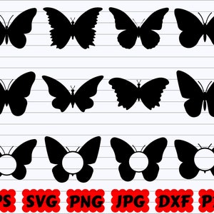 Butterfly SVG | Butterfly SVG Bundle | Butterfly Silhouette | Butterfly Cut File| Butterfly Clipart| Butterfly Designs Svg| Butterfly Cricut