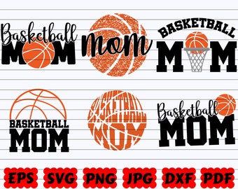 Basketball Mama SVG | Basketball Mama Schnittdatei | Basketball Familie SVG | Mama SVG | Basketball Clipart | Basketball Fan | Basketball Clipart