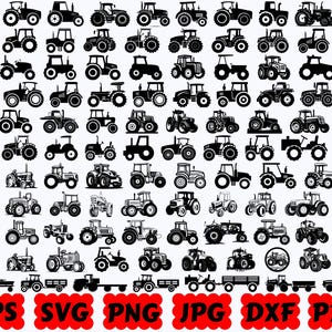 Tractor SVG | Farm Tractor SVG | Truck SVG | Farm Life Svg | Farmhouse Svg | Cut Files for Cricut & Silhouette | Svg Eps Dxf Png Jpg Pdf