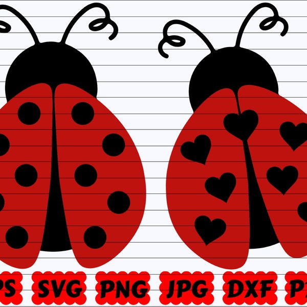 Ladybug SVG | Bug SVG | Love Bug SVG | Lady Bug Svg | Ladybug Cut File | Ladybug Clipart | Ladybug Silhouette | Lovebug Svg | Bug Cut File