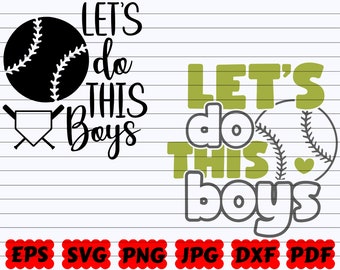 Let es Do This Boys SVG | Lassen Sie uns diese SVG-| Jungen SVG | Let es Do Svg | Softball Geschnittene Datei | Softball Saying | Softball Zitat Svg | Ball Svg