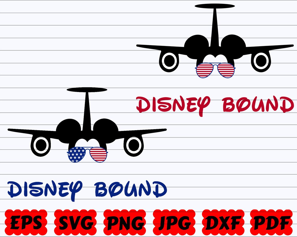 Disney Plane SVG Disney Bound SVG Plane SVG Disney | Etsy
