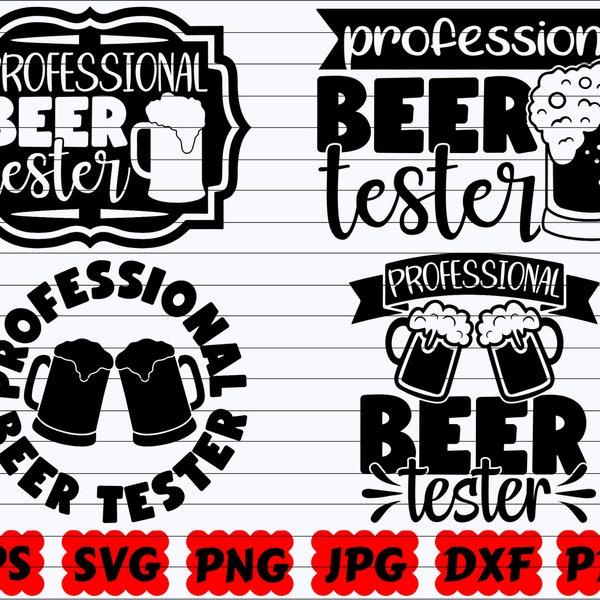 Professional Beer Tester SVG | Beer Tester SVG | Professional SVG | Beer Cut File | Beer Quote Svg | Beer Saying Svg | Beer Lover Svg| Shirt