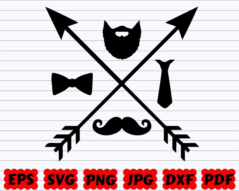 Download Dad Svg Father Kit Svg Beard Svg Daddy Svg Father Cut File Arrow Svg Printable Bow Svg Mustache Svg Father Svg Family Svg Visual Arts Craft Supplies Tools Aabenthus Cbs Dk