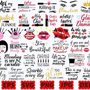Makeup SVG | Mascara SVG | Fashion SVG | Makeup Cut Files | Makeup Quote Svg | Makeup Saying | Cosmetic Svg | Beauty Svg | Lipstick Svg