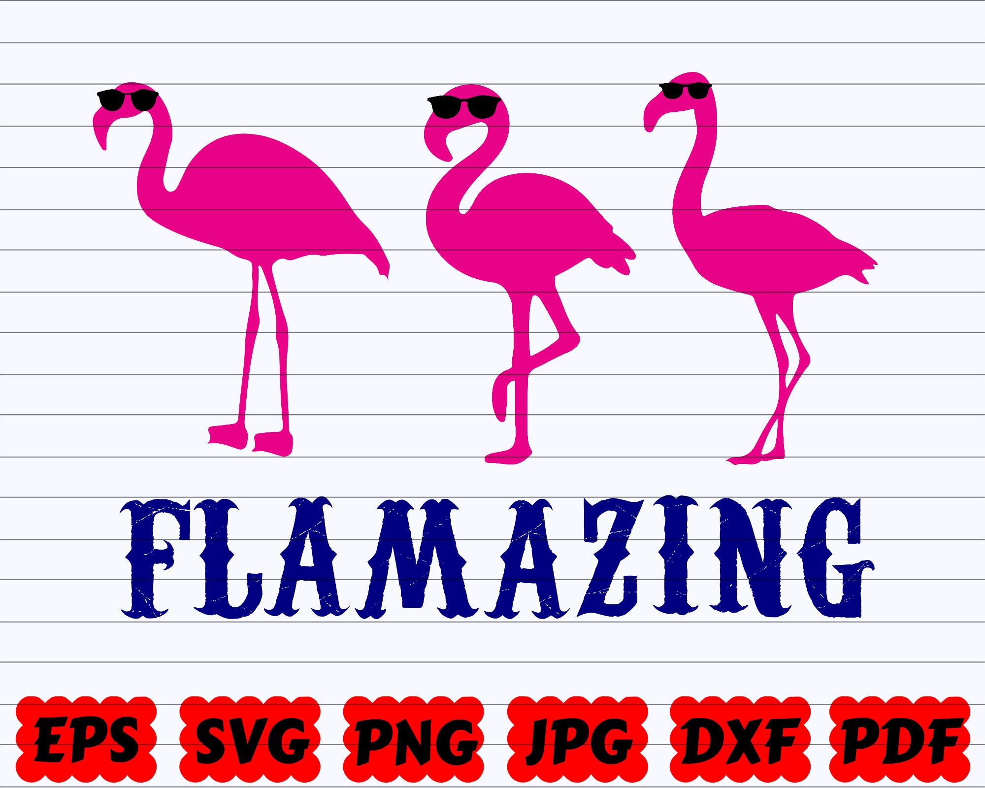 Flamingo Flamazing SVG Flamingo SVG Flamazing SVG | Etsy