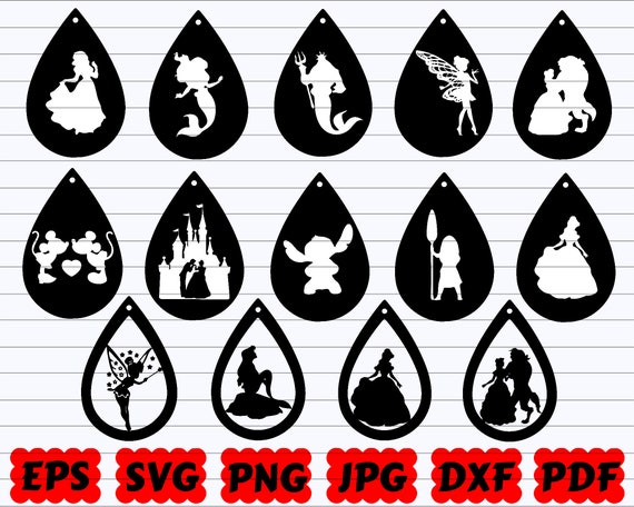 Free Free 347 Disney Earring Svg Free SVG PNG EPS DXF File