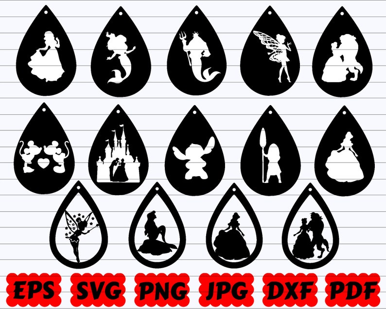 Free Free Disney Earring Svg 895 SVG PNG EPS DXF File