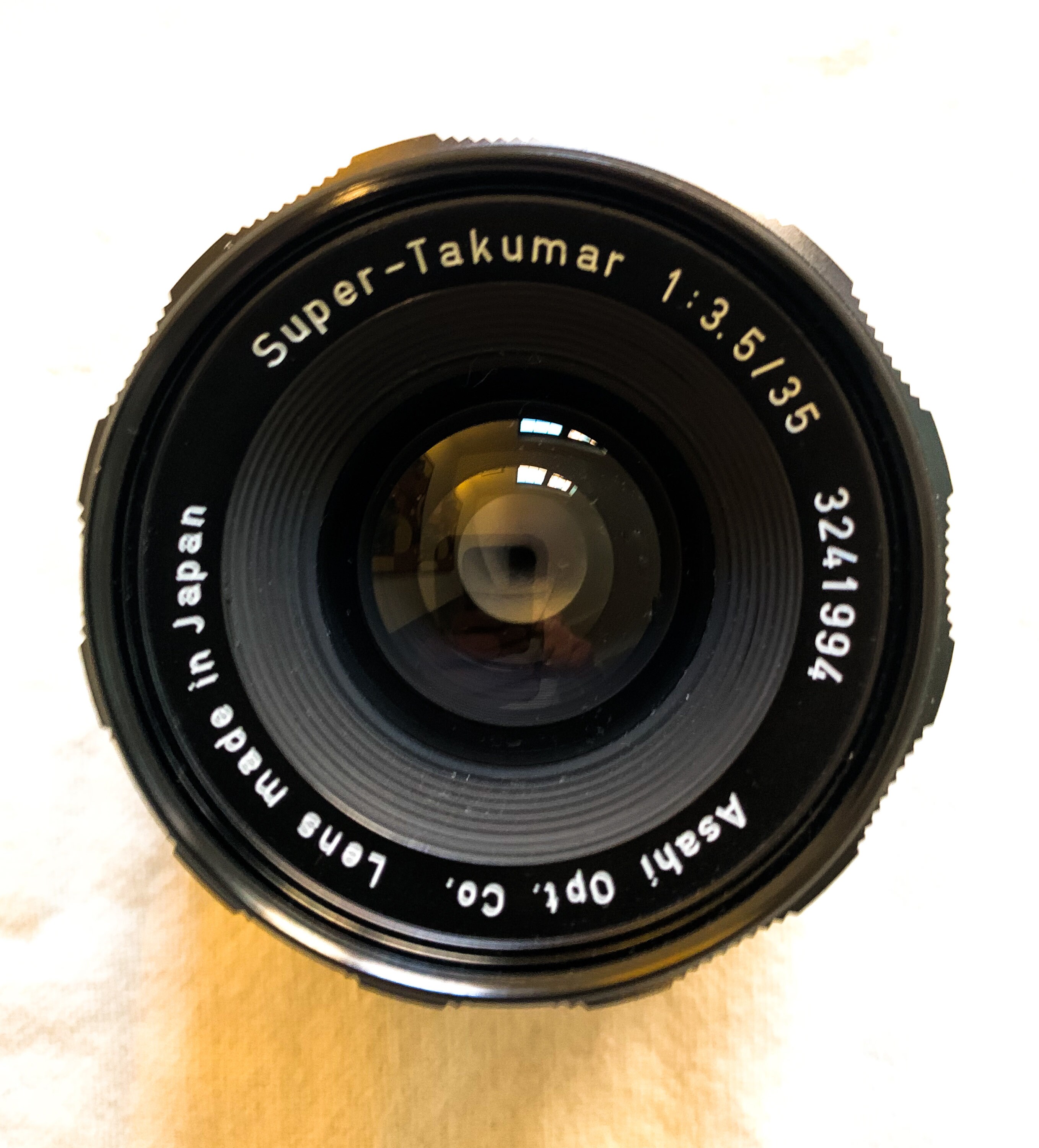 Mint Pentax Super-takumar 35mm F3.5 Screw Mount With Original