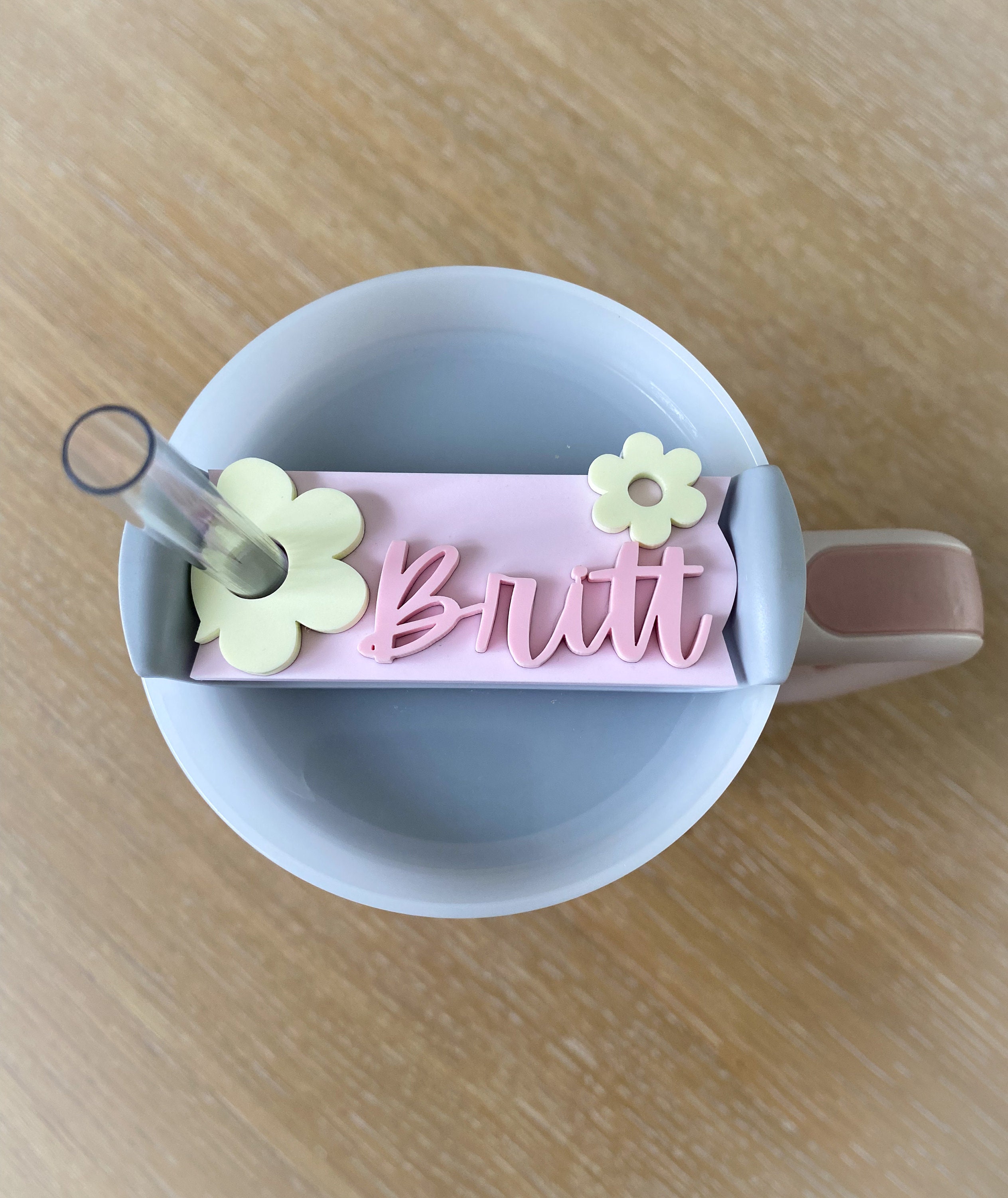 Stanley Tumbler Name Tag – Kita Lynette Creations