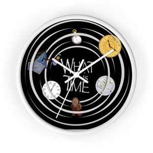 What Is Time? | Disney Clocks Wall Clock