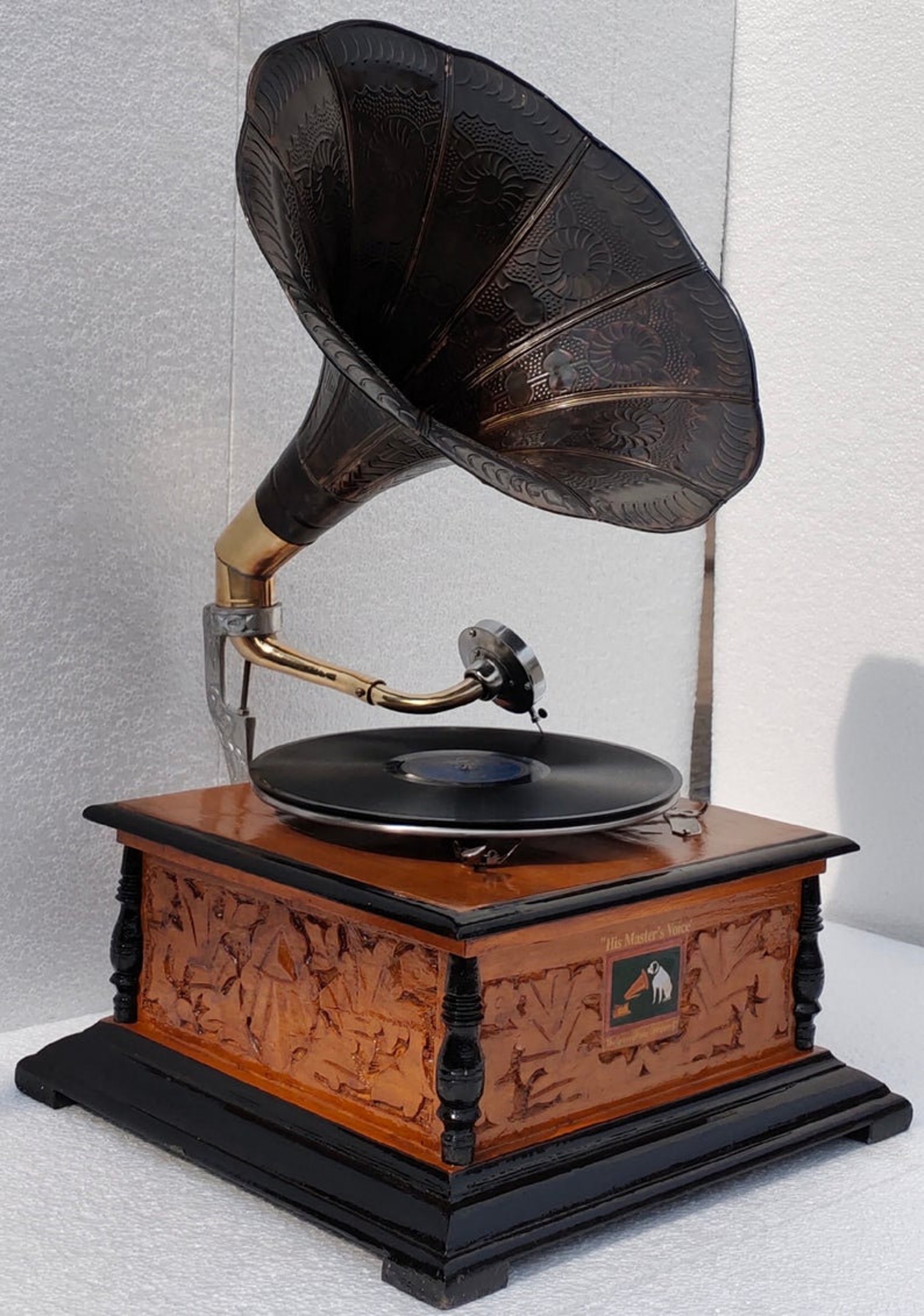 HMV Gramophone Phonograph Working Antique Audio winup record Etsy