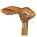 New Designe Rabbit Head Steampunk Walking Stick-Victorian AL Handle Wooden Walking Cane-Best Stylish Gift for your lover 