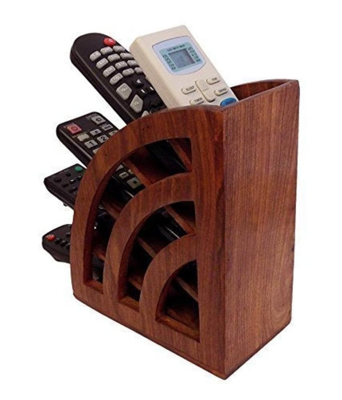 Unique Remote Control Storage Holder Stand Organizer Rack Etsy