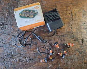 vintage Rayon 56 Accessoires Mini-guirlandes lumineuses d'Halloween pour village ; Décoration des Fêtes