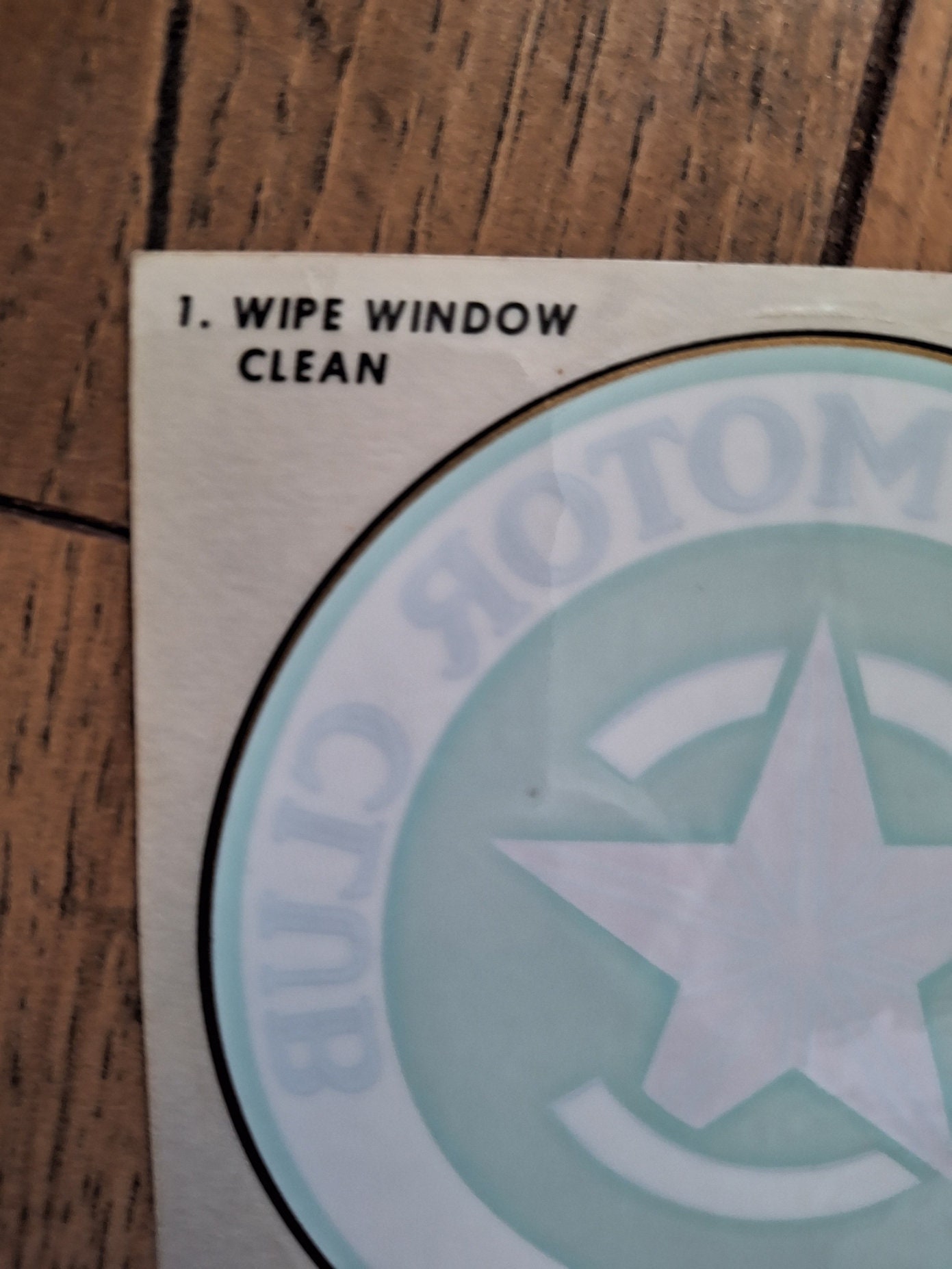 Iconaclub Window Sticker Vintage Chicago Motor Club Vinyl Window Decal; Automobile Clubs; Window ...