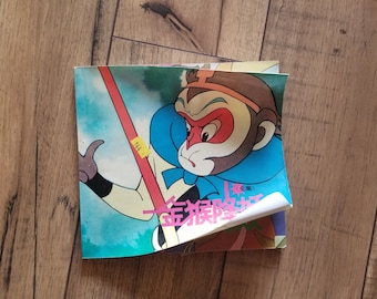 Vintage 1995 Verwüstung im Himmel Comic-Buch; Abenteuer des Affenkönigs; Chinesische Cartoons; Chinesische Version; Animation; Bücher lesen; Ephemera