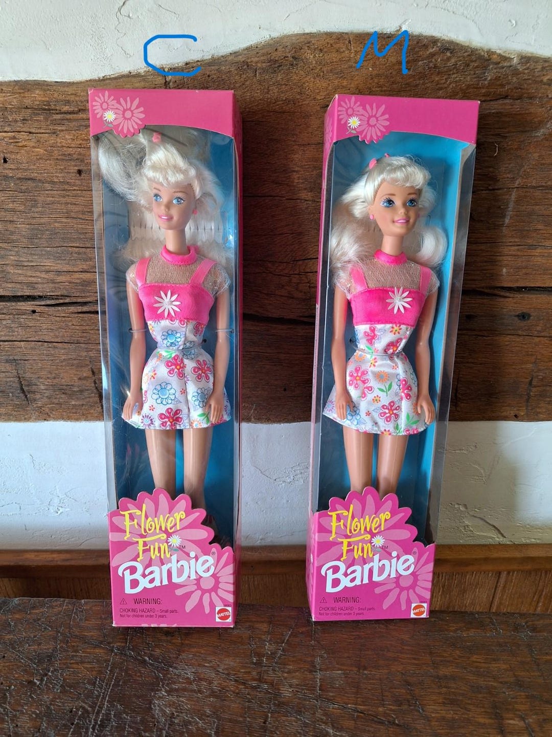 Vintage 1996 © Mattel Flower Fun Barbie # 16063 in Original Box