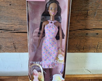 2003 Easter Delights African American Barbie Doll, #B1804; New in