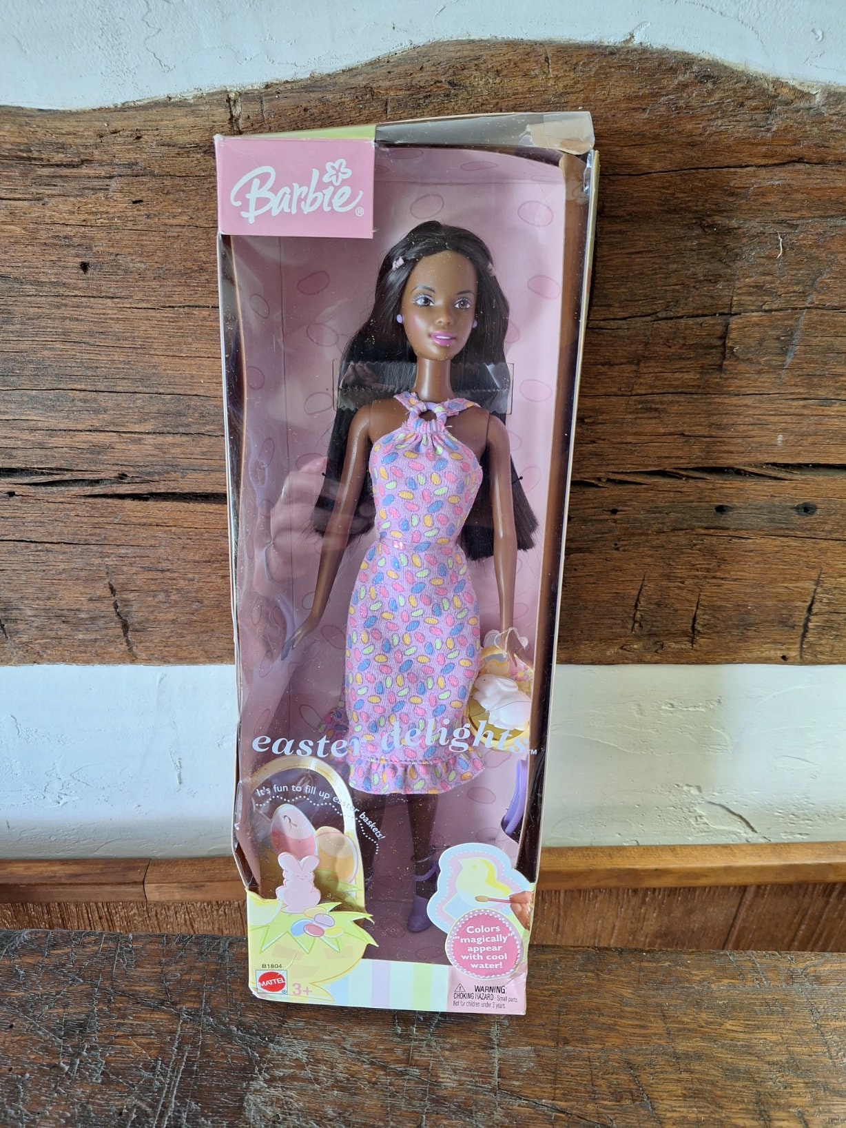 2003 Easter Delights African American Barbie Doll, #B1804; New in