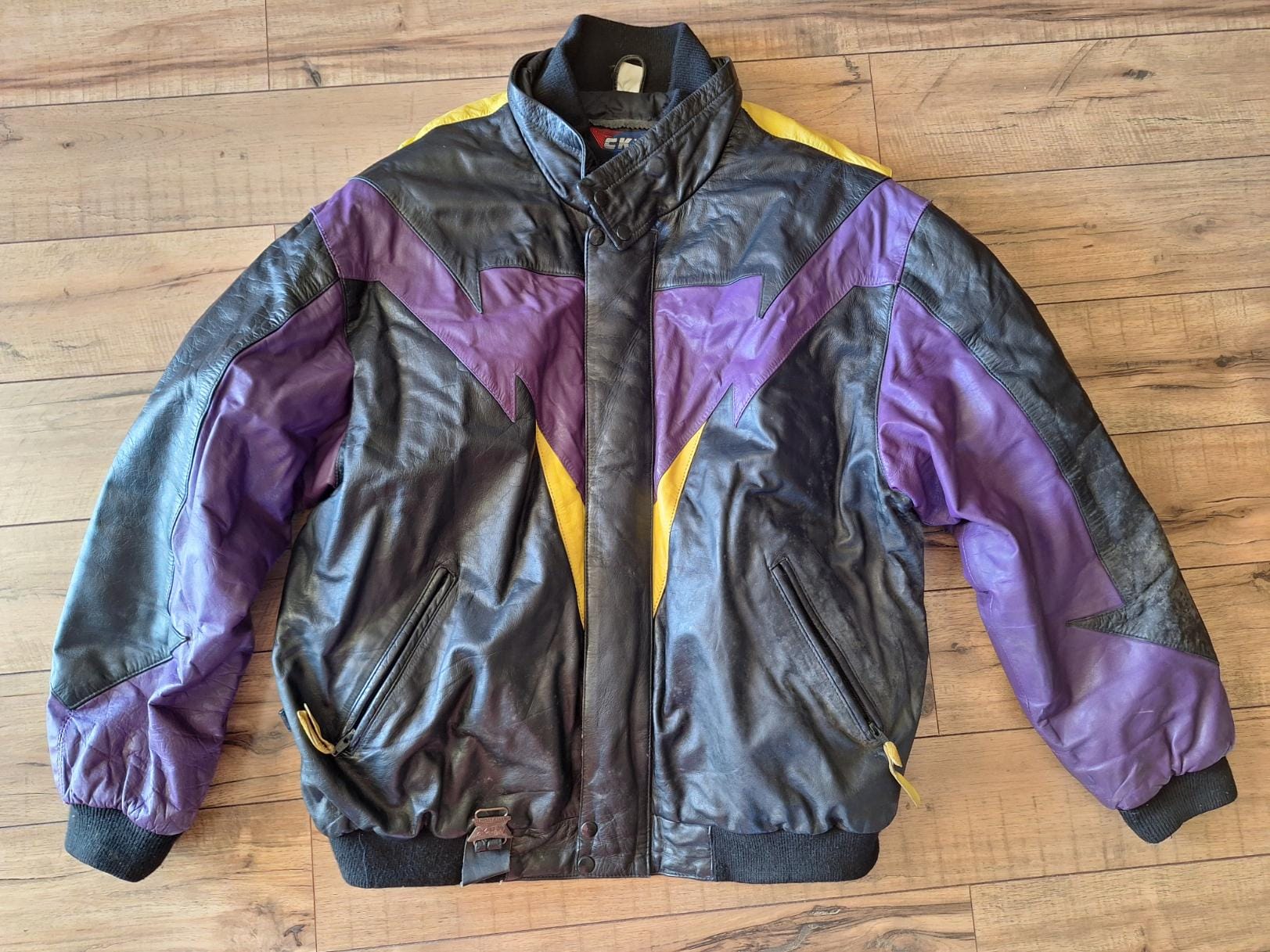 Vintage 1990s CKX Mens Winter Insulated Leather Snowmobile Machine