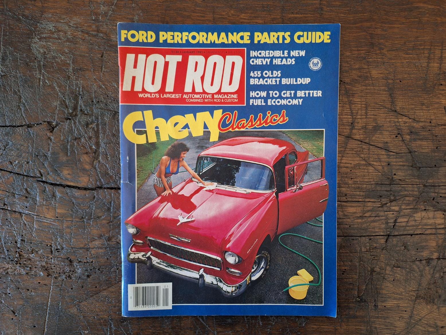 Vintage 1981 Hot Rod Automotive Magazine - January Issue - Etsy