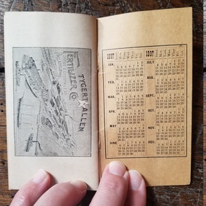 Vintage 1897 The Farmers' Reference Book, The Tygert-Allen Fertilizer Company; Philadelphia; Farming; Phosphate; Potash; Advertise; Ephemera image 7