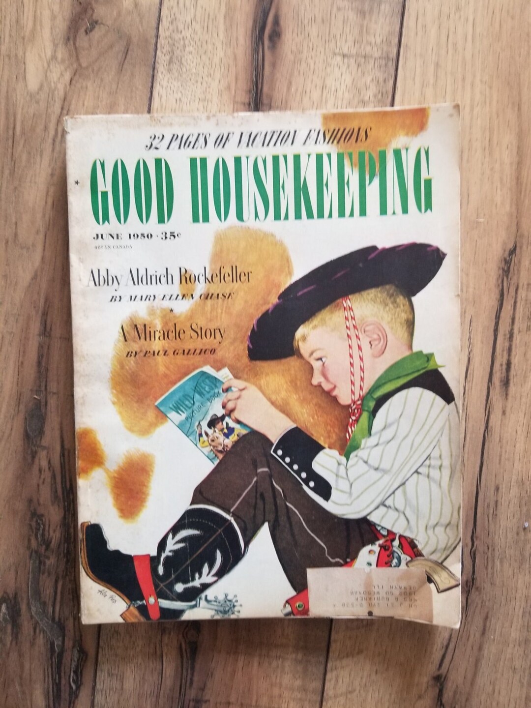 Vintage 1950 June Issue of "good Housekeeping" Magazine; Fiction; Food ...
