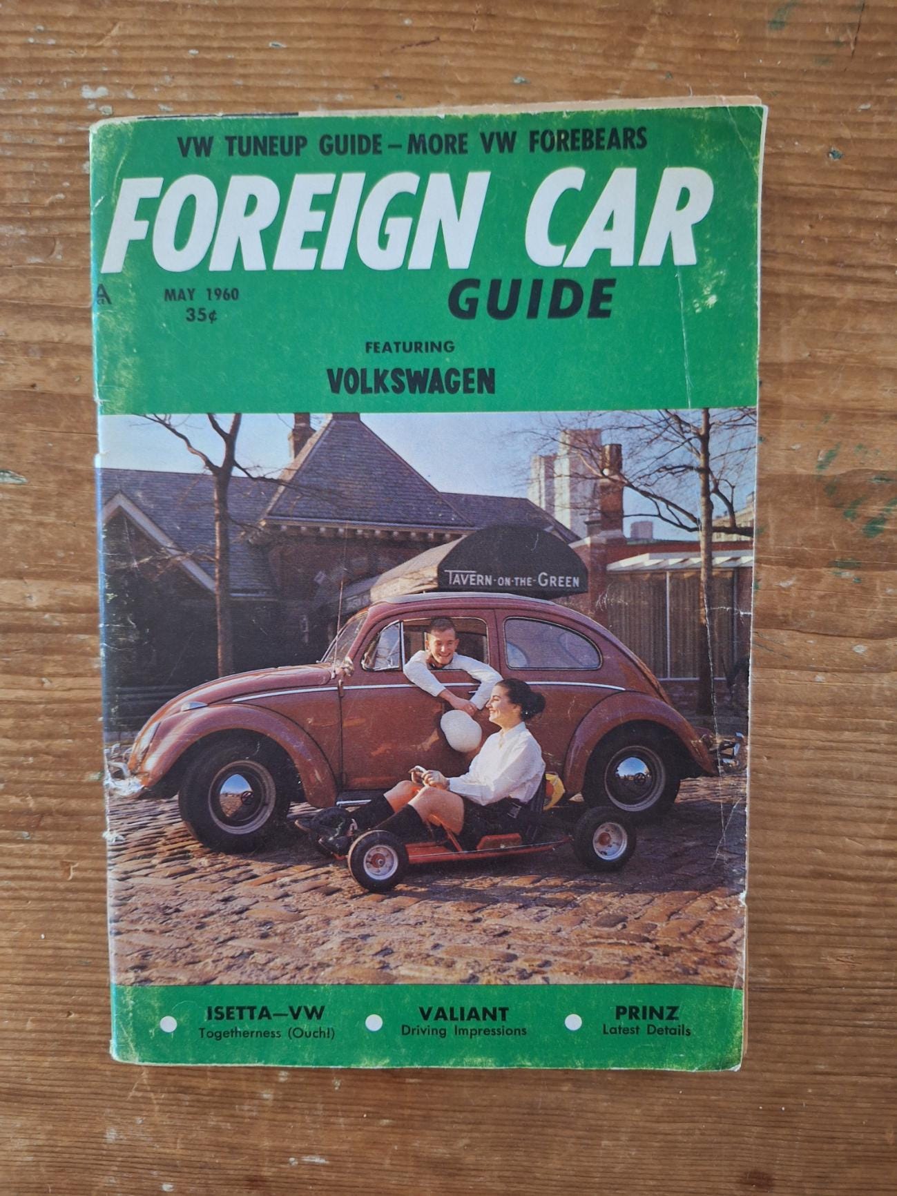 洋書 AutomobIl  Revue  1968 Vintage 1960 Foreign Car Guide Featuring Volkswagen, May Issue; VW