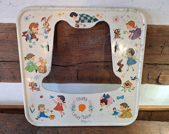 Vintage 1960s Chatty Cathy Play Table -- TOP ONLY