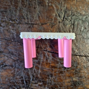 Vintage Barbie&#39;s Little Sister Kelly Accessory Table for Pop Up Play House; Mattel; Fashion Doll Accessories; Toys and Games