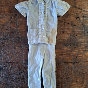 Vintage Mattel 1960s Barbie Pajama Party Outfit #1601; Fashion Doll Clothes