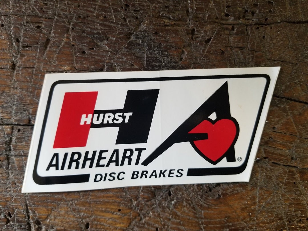 Vintage 1960s70s Hurst Airheart Disc Brakes Decal Unused Etsy