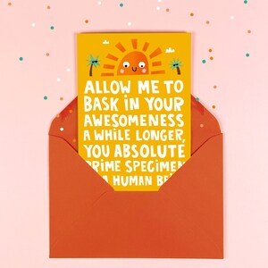 Laissez-vous émerveiller par votre carte de voeux - drôle - ami - humour - appréciation - merci - bravo - félicitations