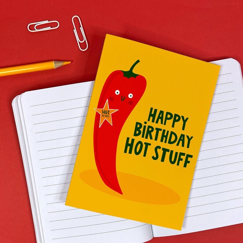 Carte d'anniversaire super cool - Positif - motivant - Jalapeno - Célébration - Une occasion - Drôle - Humour image 1