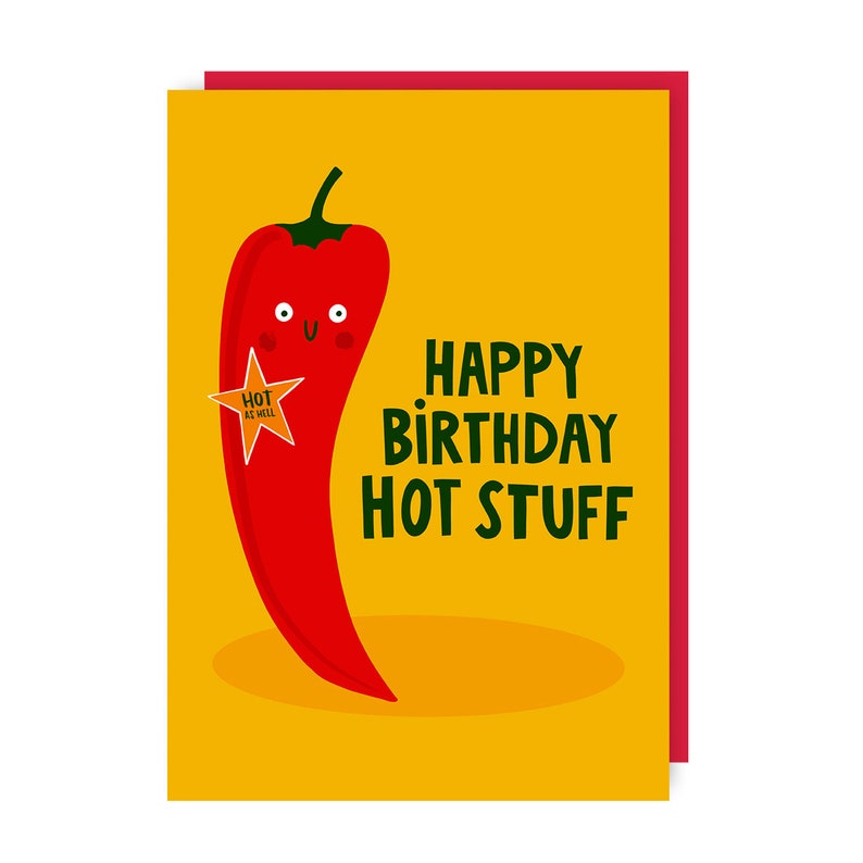 Carte d'anniversaire super cool - Positif - motivant - Jalapeno - Célébration - Une occasion - Drôle - Humour image 2