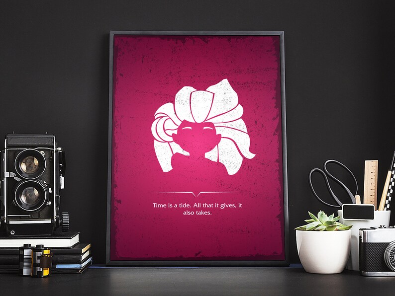Zoe Poster League of Legends Zoe Quote Gaming Poster Zoe Etsy