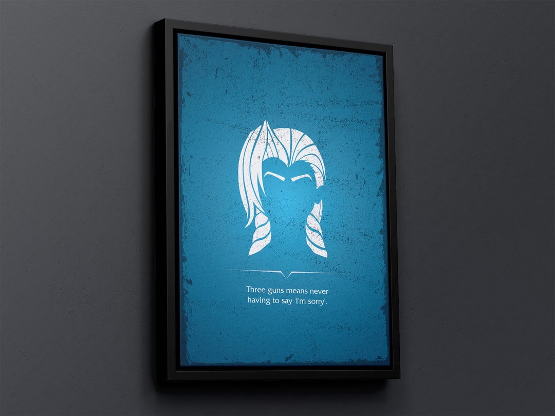 Jinx Poster League of Legends Jinx Quote Gaming Poster Jinx Etsy