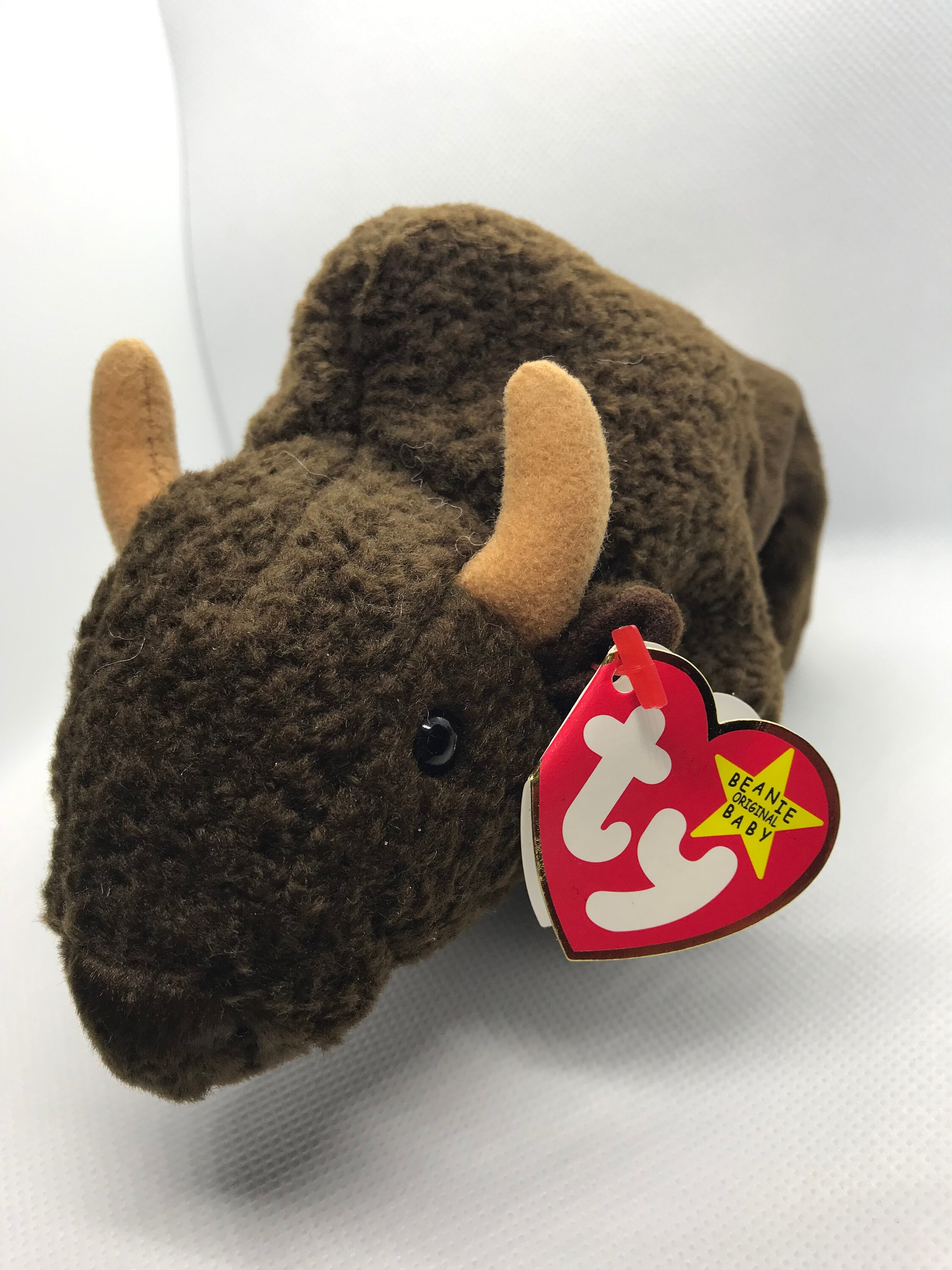 ROAM the Buffalo Beanie Babies Retired Mint Rare Like New Etsy Canada