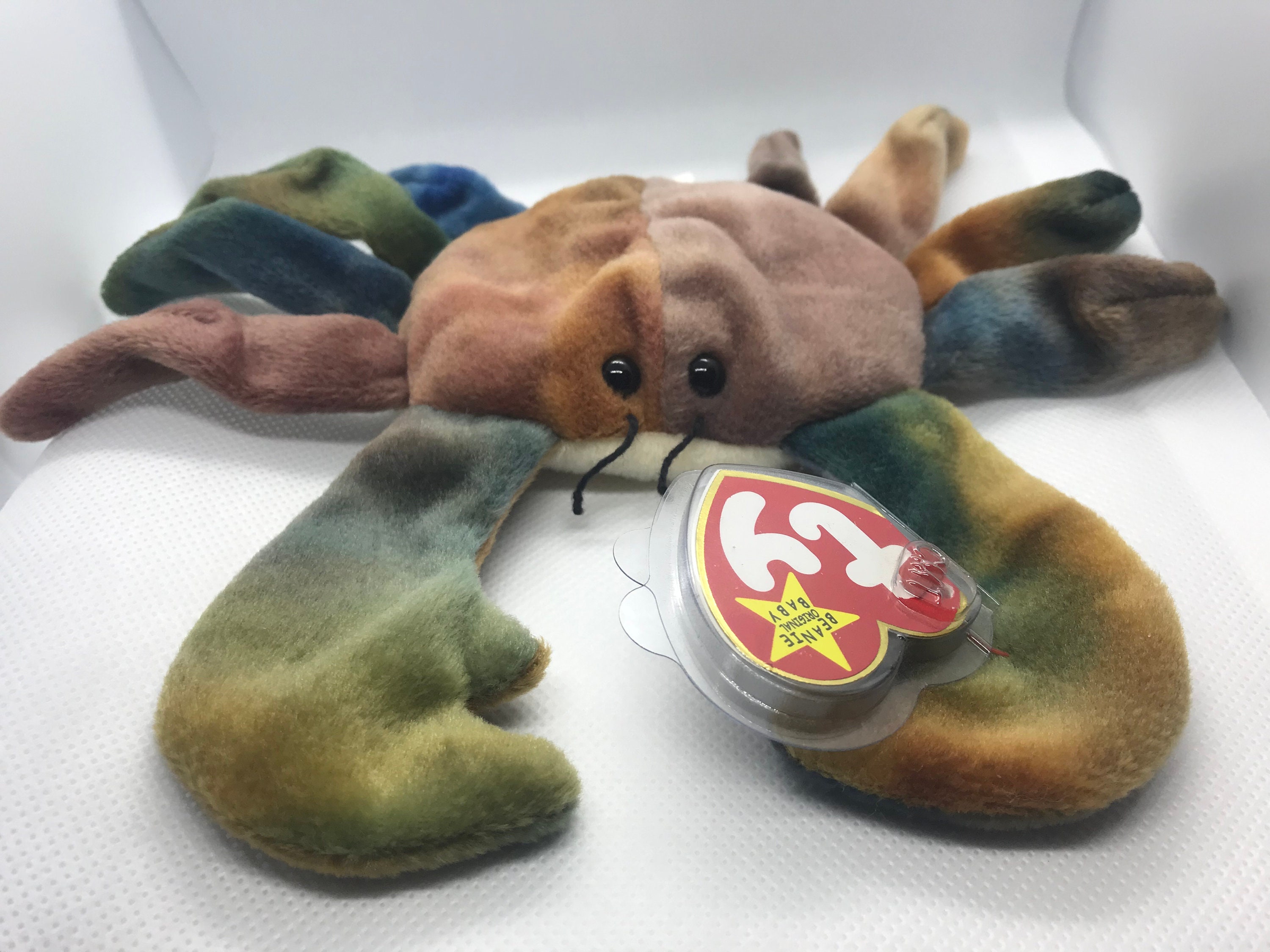 CLAUDE the crab beanie babies retired mint rare like new Etsy