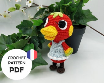 Little Duck, amigurumi pattern