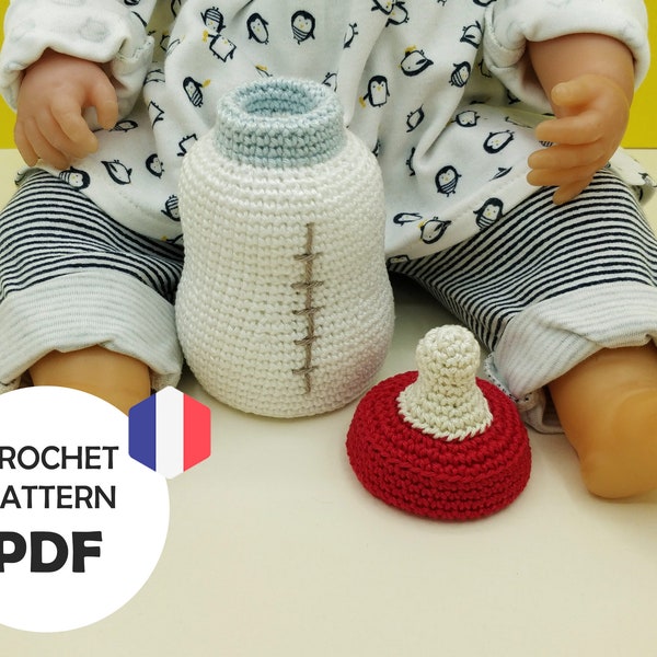 Patron biberon pour bébé au crochet