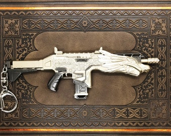 Apex Legendary Hemlock 6.3 in. &quot;The Glorious one&quot;  and Legend Gamer Card, custom Keychain