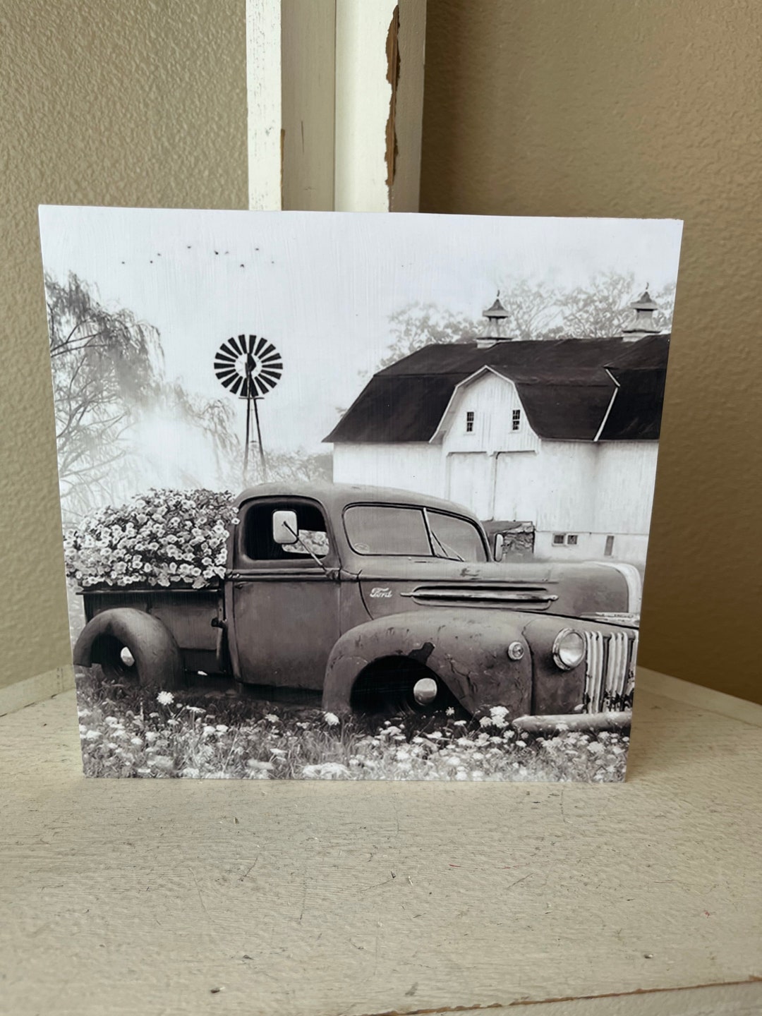 Vintage Truck Wall Decor