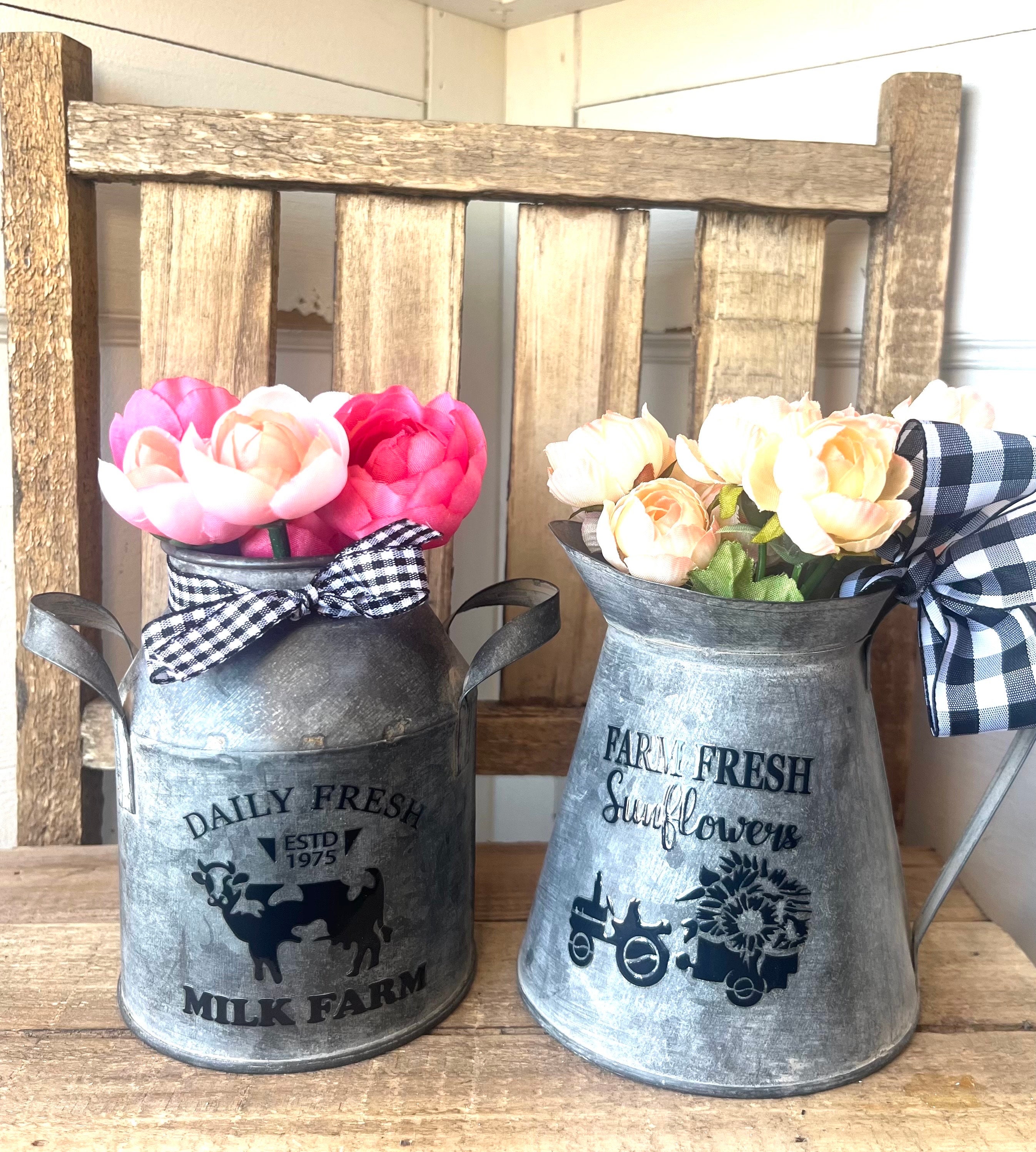 Silver Pitcher Flower - Etsy
