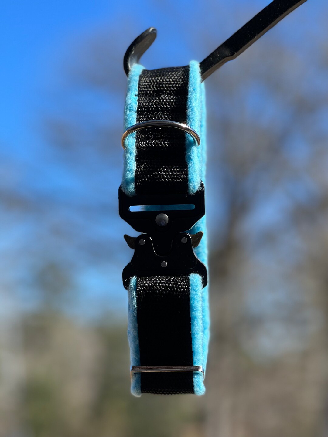 Nylon Fleece Dog Collar Etsy